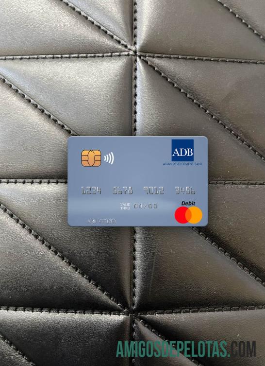 Ilhas Salomão ADB Bank Mastercard Photolook Front modelo